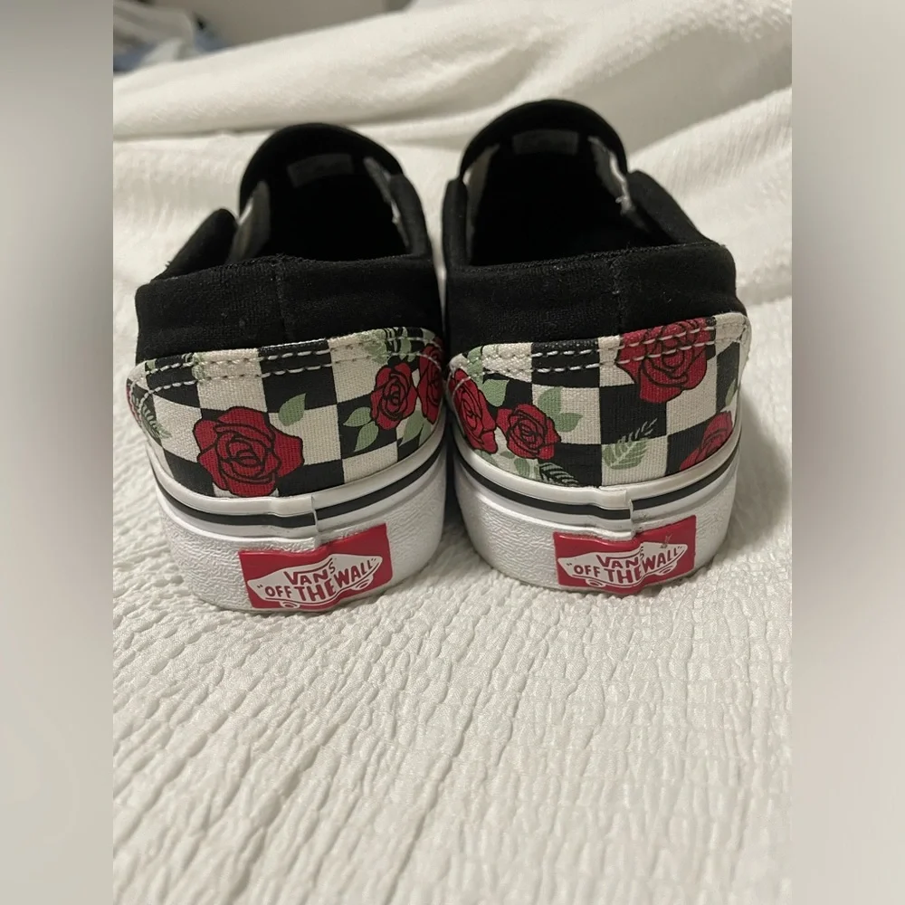 Vans slip-on red roses - Picture 4 of 7